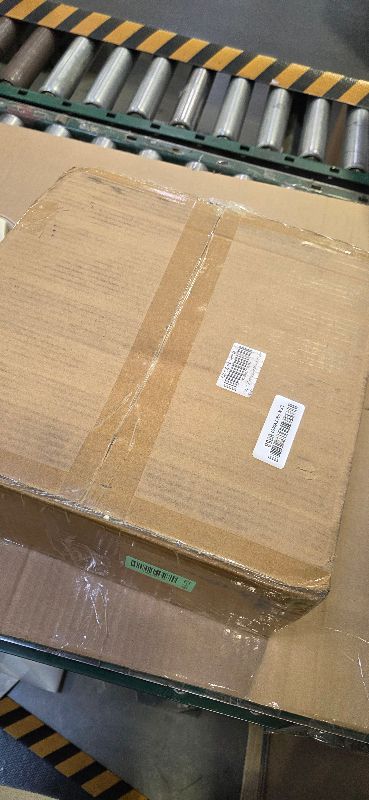 Photo 1 of TAKEKIT 360° Rotating Bookshelf, 5-Tier Spinning Book Shelf Tower with Solid Wood & Clear Acrylic, Square Revolving Bookcase for Living Room, Bedroom and Office