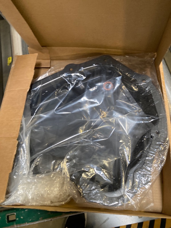 Photo 1 of AUCERAMIC 264-053 Lower Engine Oil Pan with Drain Plug Fit for Nissan Sentra 2013-2019 L4 1.8L 111103RC0C 111103RC0D 11110-3RC0C