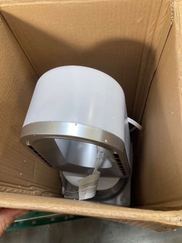 Photo 1 of *NONFUNCTIONAL, SOLD FOR PARTS* ULTTY Space Heater, Portable Electric Heaters and Cooler Fan Combo with Remote, 80°Oscillation, 9 Speeds, 3 Modes, 8 Timer, 6 Colors LED Light, Fast Safety Heat and Quiet for Office Bedroom Home