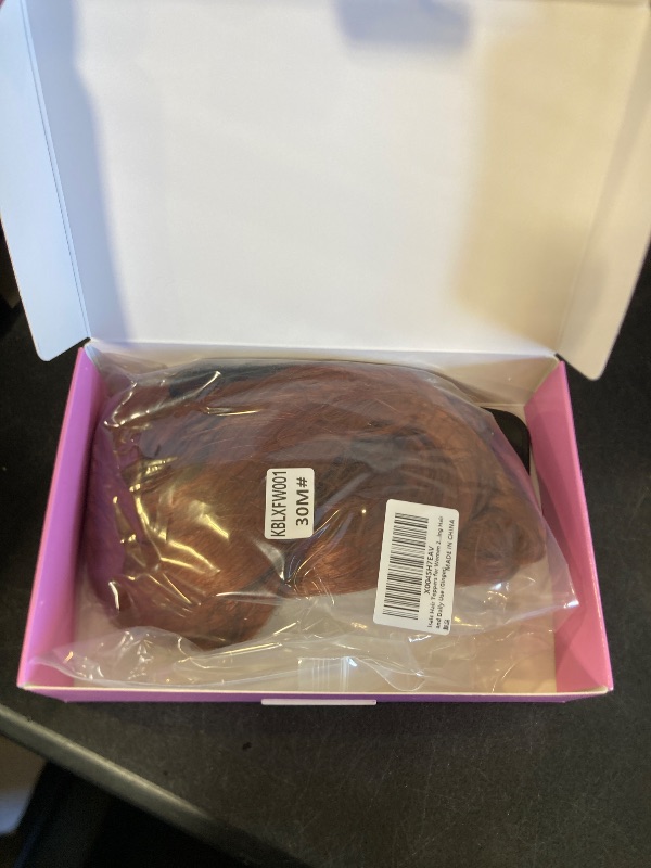 Photo 1 of Isaic 24 Inch Synthetic Hair Toppers for Women with Thinning Hair, Clip In Crown Topper Hair Extensions with Adjustable Bandage, Layered Wiglet for Natural Coverage (Copper)