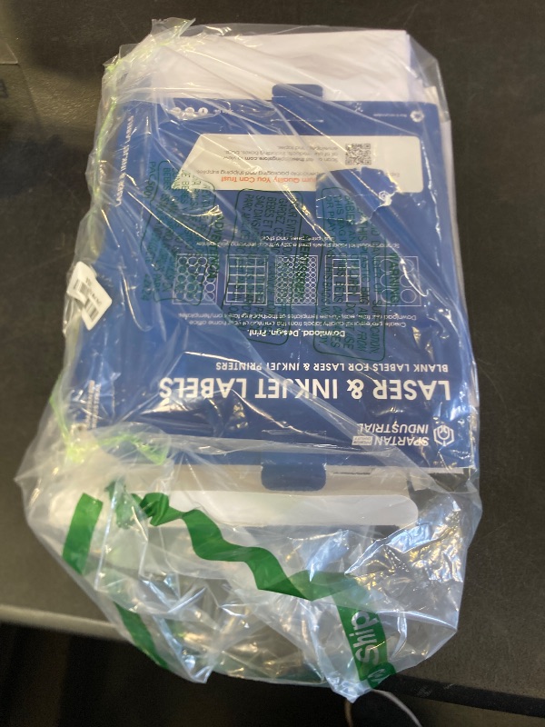 Photo 1 of 2.5" Printable Round Labels for Laser and Inkjet Printers - 3000 Blank Labels, 250 Sheets for Business Logos, Thank You Stickers, Price Tags, QR Codes - Spartan Industrial Template C005