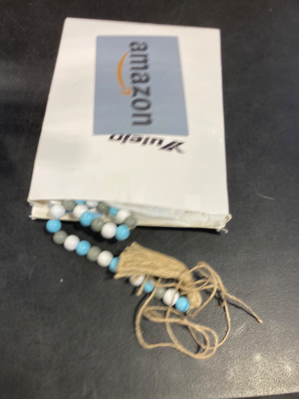 Photo 1 of 10 Pcs Farmhouse Tiered Tray Decor Farmhouse Home Decor Mini Signs Rustic Tiered Tray Signs Home Wood Sign Cutting Broad House Shaped Table Buffalo Plaid Wooden Farm Sign(Retro Home Style)