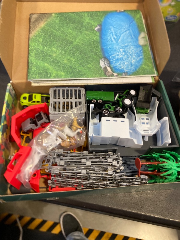 Photo 1 of Frontoytall Farm Toy PlaySet, 49 Piece Barn House - 12 Animal Figurines, Tractor Truck, Fences, Play Mat , Educational Learning Toys for Kids Ages 3-12 (ASTM Certified)