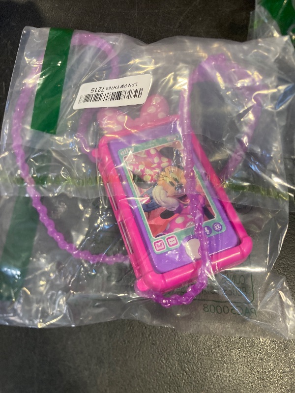 Photo 1 of Disney Junior Minnie Mouse Chat with Me Pretend Play Cell Phone Set, Lights and Sounds, Kids Toys for Ages 3 Up by Just Play
