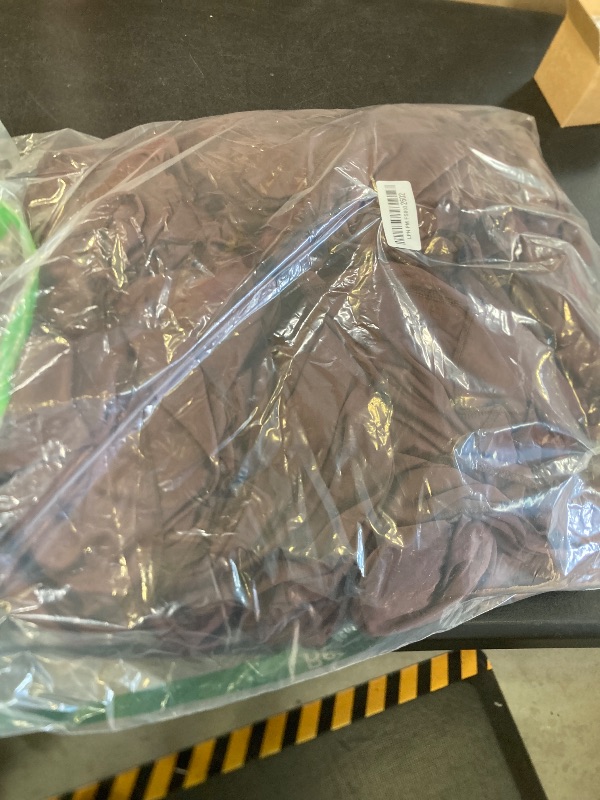 Photo 1 of 20 ft x 10 ft Wrinkle Free Brown Backdrop Curtain for Parties, Wedding Brown Photo Backdrop Drapes, Fabric 4 Panels 5ft x 10ft for Baby Shower Photoshoot Engagement Birthday Photography Background