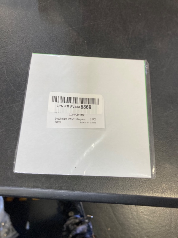 Photo 1 of 25 Pcs 1” Double-Sided Red Green Magnets, Flip Over Colored Magnetic Dots for Whiteboard, Refrigerator, Office (25, Red/Green-Colors)