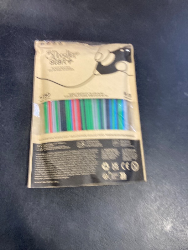 Photo 1 of 3Doodler Start 3D Printing Filament Refill Bag for 6+ years old (x250 Strands, Over 1250 ft. of Extruded Plastic) - Primary Pow