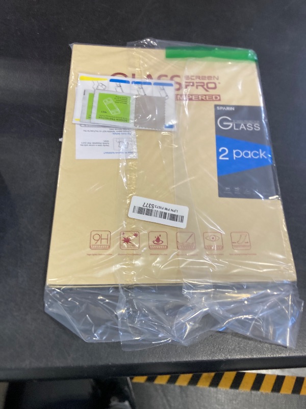 Photo 1 of SPARIN Screen Protector for iPad Air 13 Inch M3 2025 & M2 2024 (7th/6th Generation) & iPad Pro 13 Inch M5/M4 8th/7th Gen, Case Friendly/2 Pack Tempered Glass, Support Apple Pencil