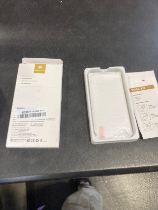 Photo 1 of Miracase Magnetic for iPhone 15 Case (Compatible with MagSafe)?with 2X Screen Protectors? Military-Grade Protection, Anti-Fingerprint Translucent Matte Phone Cover for iPhone 15 6.1 inch, Black