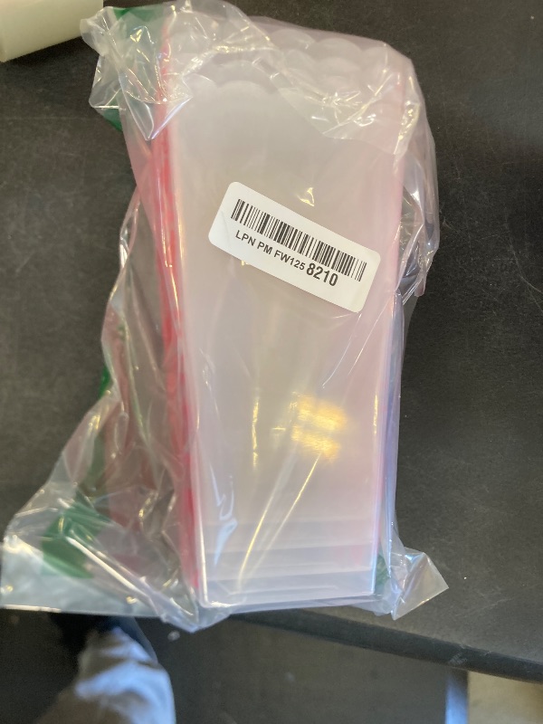 Photo 1 of Thyle 6 Pack Valentine's Day Gifts Buckets with Label Flags, Red Heart Popcorn Treat Buckets Plastic Heart Party Favor Boxes for Valentine Gifts Filling Galentine Party Supplies Weddings Anniversary