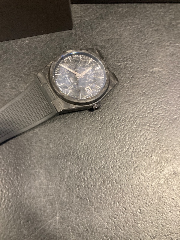 Photo 1 of Tissot PRX Powermatic 80, Swiss Automatic Watch for Men, 40mm, Forged Carbon Case, T1379079720100