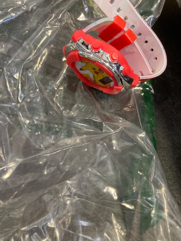 Photo 1 of Accutime Kids Pokemon Pikachu Digital LCD Quartz Red Wrist Watch with Red Strap, Cool Inexpensive Gift & Party Favor for Boys, Girls, Adults All Ages (Model: POK4238AZ)