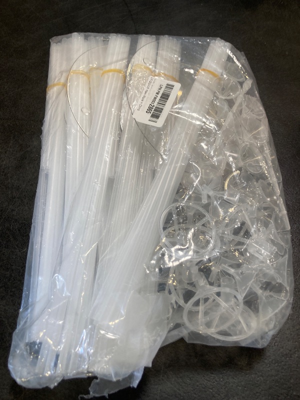 Photo 1 of 10 Sets Balloon Stand Kit, balloon sticks Holder with base for Table and floor, Birthday Wedding Party Decorations
