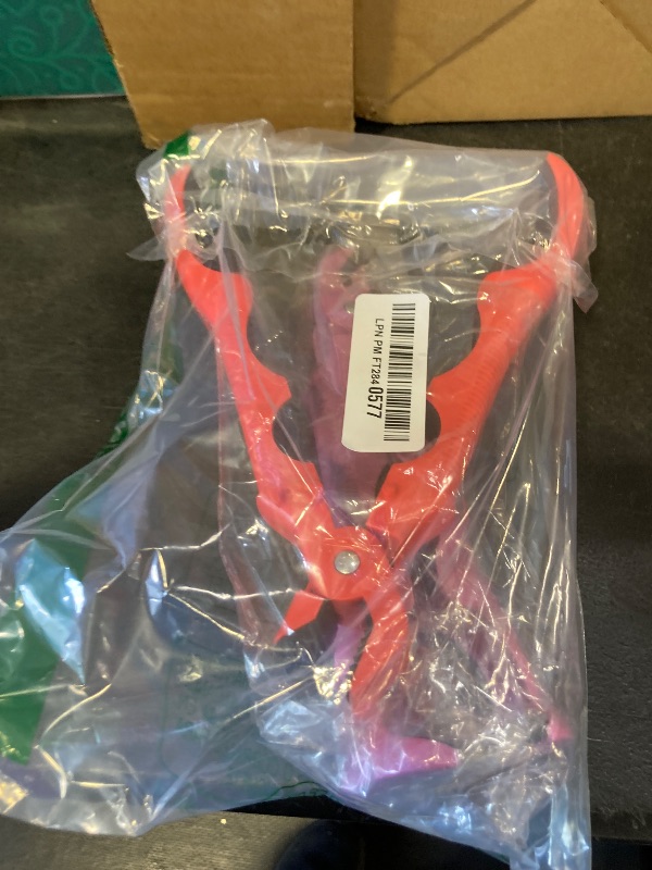 Photo 1 of 2pcs 3-in-1 Hot Plate Gripper, Multi-Angle Anti-Scald Bowl Holder Clip, Hot Plate Gripper Tongs, Hot Plate Grabber Tongs with Lock for Hot Bowl(Red+Pink)