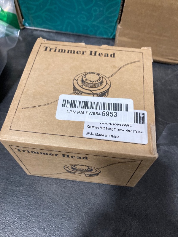 Photo 1 of Quintillus H02 Weed Eater Head Universal Trimmer Head String Trimmer Head Bump Feed Weed Wacker Head Grass Trimmer Head Replacement for Weed Warrior, Echo, Husqvarna, Comes with .095 Trimmer Line
