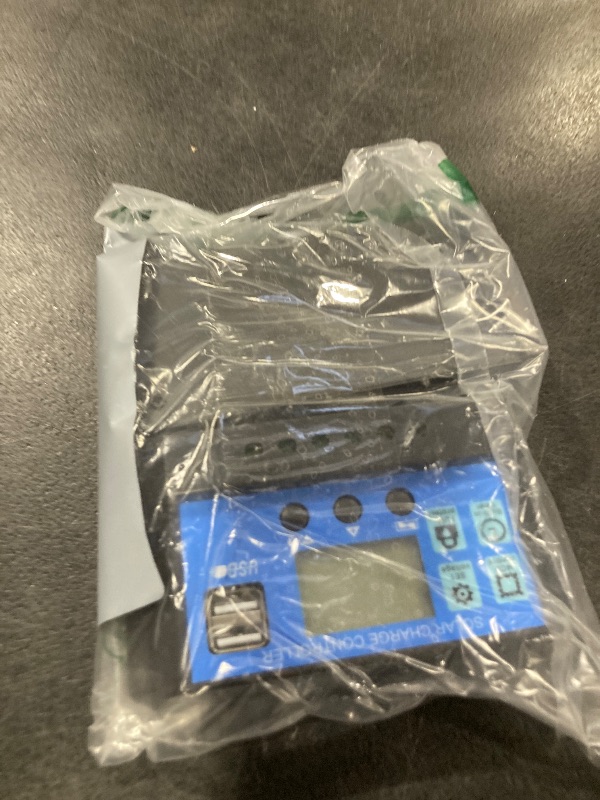 Photo 1 of 2PCS 30A PWM Solar Charge Controller, 12V 24V Dual USB Solar Panel Battery Intelligent Regulator with LCD Display, Auto Parameter Adjustable, Timer Setting, Multiple Load Control Modes