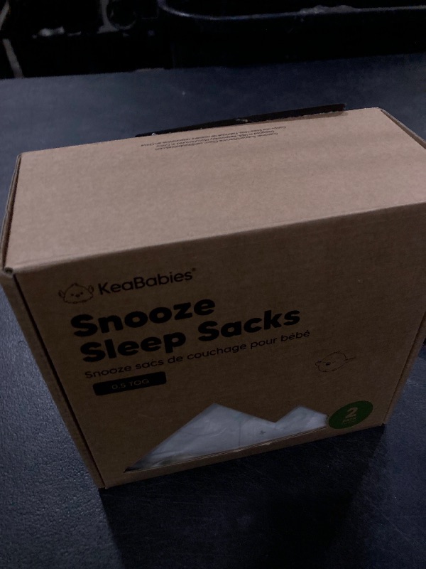 Photo 1 of 2-Pack Baby Sleep Sacks, Zipper Wearable Blanket - 0.5TOG Organic Cotton,Lightweight,Soft Cozy Toddler Sleeping Sack 6-12 months,Easy to Wear Large Newborn Transition Swaddles Sleepsacks (Bunnies, M)