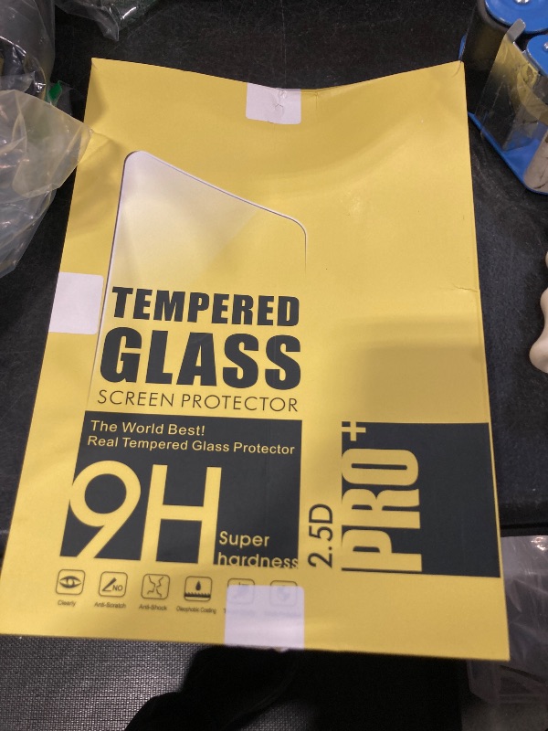 Photo 1 of Oshmirian ?2Pack? Screen Protector for UEMXDOX K106A 10.1inch Tablet – Tempered Glass, 9H Hardness, Anti-Scratch, Bubble-Free, HD Clear, Easy Installation