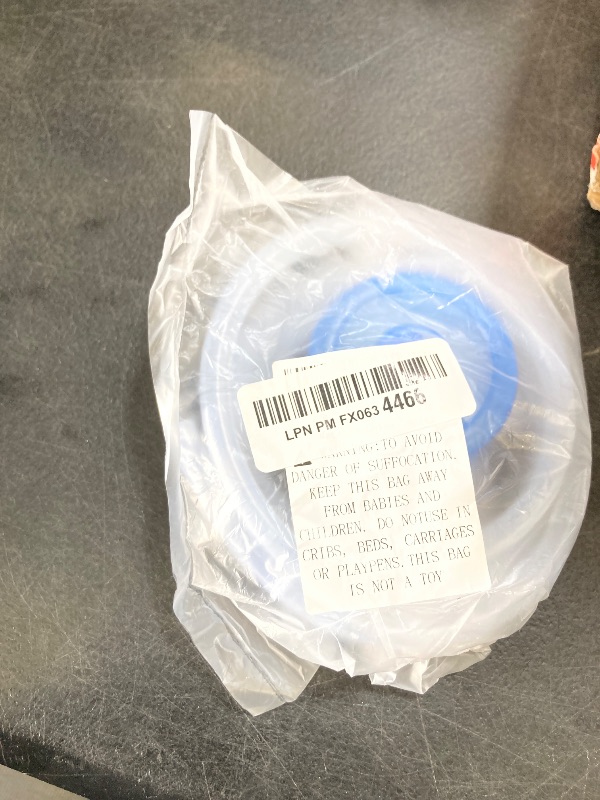 Photo 1 of 1 Set 1/4" ID Silicone Tubing, High Temp Pure Silicone Hose for Replacement for Drinking Water Pump and Desktop Water Dispenser Tubing (1 Hose 1 Steel Head 1 Blue Cover)