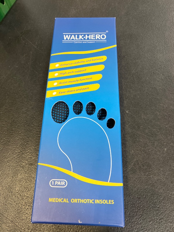 Photo 1 of Plantar Fasciitis Insoles for Men Women - Orthotics Inserts, Shoe Insoles Arch Support Flat Feet Inserts Work Boot Insoles for Standing All Day (Mens 7-7 1/2 | Womens 9-9 1/2)