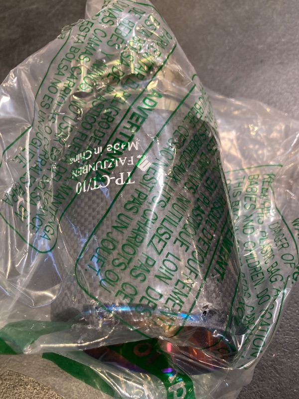 Photo 1 of Carbon Fiber Exhaust Tip Muffler, 2.5" Inlet 3.5" Outlet Tail Pipe for 61-63mm Car Exhaust Pipe