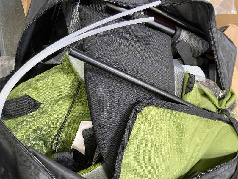 Photo 1 of besrey Baby Backpack Carrier, Toddler Hiking Backpack with Safety 3-Height Seat, Adjustable Straps&Waist Belt, Foldable Frame Lightweight Large Capacity Child Carrier for Hiking (Army Green)