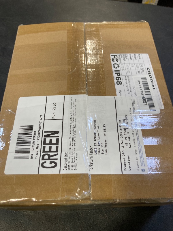 Photo 1 of CRODIAL 5W Low Voltage LED Landscape Lighting Kit, Outdoor Wall Step Deck Lights, Hardscape Lighting, Retaining Wall Lights with Sensor Transformer, 8 Inch, Aluminum, 12-24V AC/DC, IP68, 2700K, 8 Pack