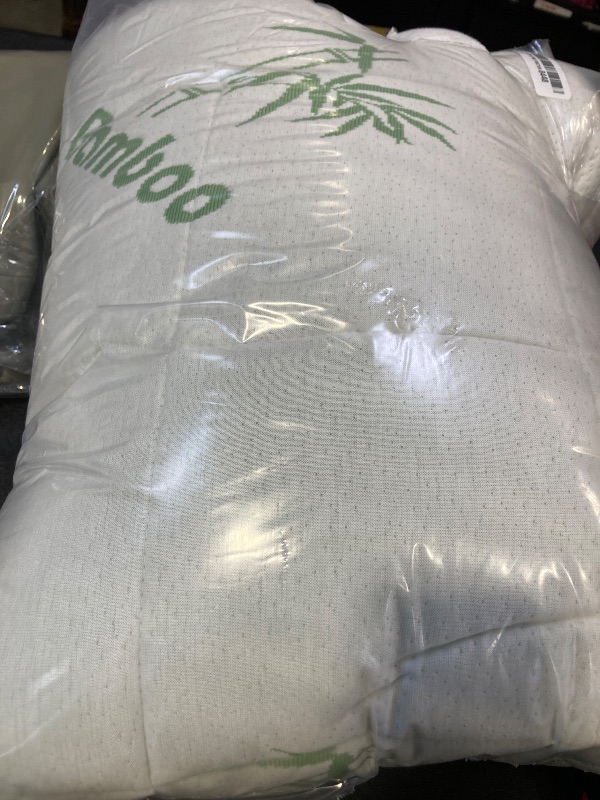 Photo 1 of Ultra Soft Twin Size Mattress Topper - Viscose Made from Bamboo Pillow Top Mattress Pad for Back Pain Relief - Naturally Cooling for Hot Sleepers, Green