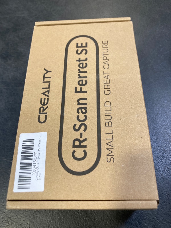 Photo 1 of Creality CR-Ferret SE 3D Scanner Desktop Fast 0.1 Mm High Accuracy Flexible Scanning Range Anti-Shake 24-Bit Full-Color Scanning for Black Metal Non-Reflective Objects Mac Windows