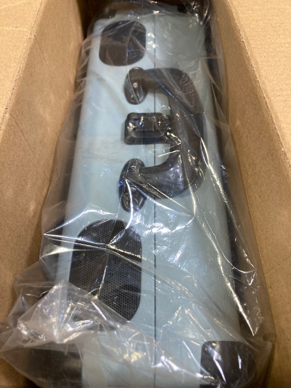 Photo 1 of Vinyl Record Player 3-Speed Bluetooth Suitcase Portable Belt-Driven Record Player with Built-in Speakers RCA Line Out AUX in Headphone Jack Vintage Turntable Haze Blue