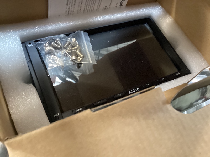 Photo 1 of ATOTO A6PF Android Double-DIN Car Stereo, Wireless CarPlay, Wireless Android Auto, Mirrorlink, 7" Touchscreen in-Dash Navigation, GPS Tracker, WiFi/BT/USB Tethering, HD LRV, 2G+32G, A6G2A7PF