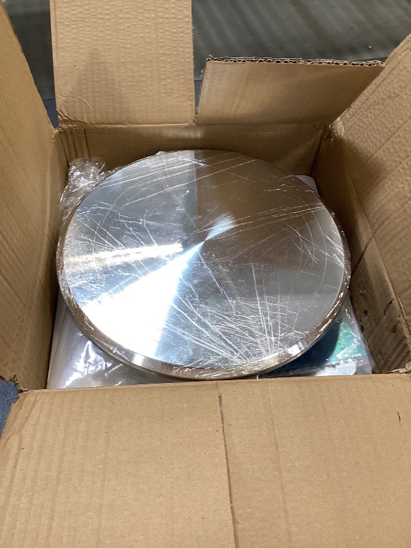 Photo 1 of Kootek Aluminium Cake Turntable Set, Baking Tools with Revolving 12" Cake Stand for Decorating, 12.7" Offset Spatula, 3 Stainless Steel Frosting Icing Smoother, Cake Serve Cake Decorating Kit Supplies