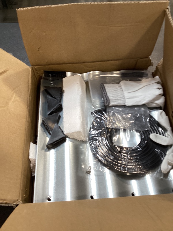 Photo 1 of BIRDSINYARD Galvanized Raised Garden Bed - 4×2×1ft (2 Packs) Planter Raised Beds for Gardening | Oval Metal Garden Planter Box with Safety Edging and Gloves for Vegetables Fruits and Flower - Silver