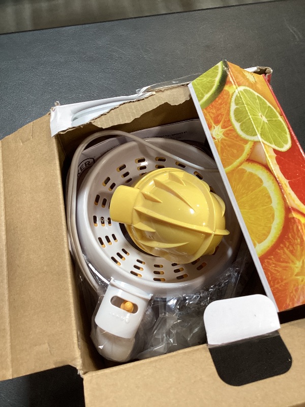 Photo 1 of BLACK+DECKER 32oz Electric Citrus Juicer, CJ625, Pressure Activated, Adjustable Pulp Control, Dishwasher-Safe