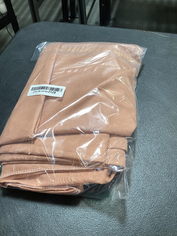 Photo 1 of VARIPOWDER 8x6.5ft Photo Backdrops, Photo Studio Polyester Backdrop for Solid Beige Background Warm Peach Hue