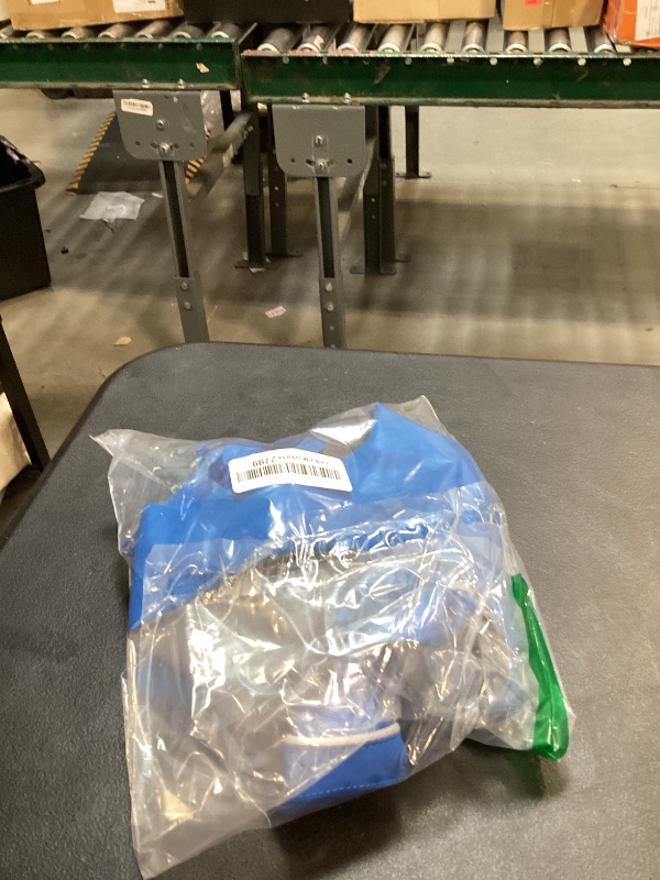 Photo 1 of Ruffwear, Front Range Dog Harness, Reflective Soft Padded Everyday Harness with Dual Leash Clips, Adjustable and Lightweight Fit for Training or Walking for All Dogs, Blue Pool, Medium