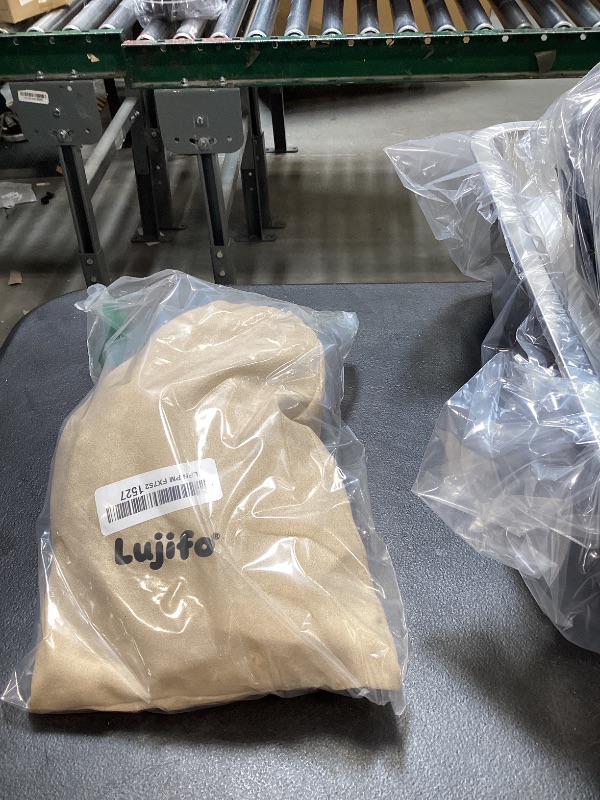 Photo 1 of Lujifo Baby Sling Carrier, Lightweight Portable Baby Carrier for Toddlers, Toddler Sling Carrier with Adjustable Front & Back Shoulder Straps – Fits Babies 6 to 48 Months (Ebony Check)