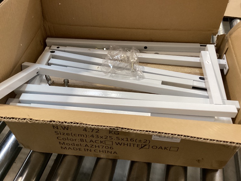 Photo 1 of INGIORDAR Plant Stand Indoor 6 Tier 9 Potted Multiple Flower Pot Holder for Patio Garden Balcony Living Room Corner (6 Tier White+Sonoma Oak)