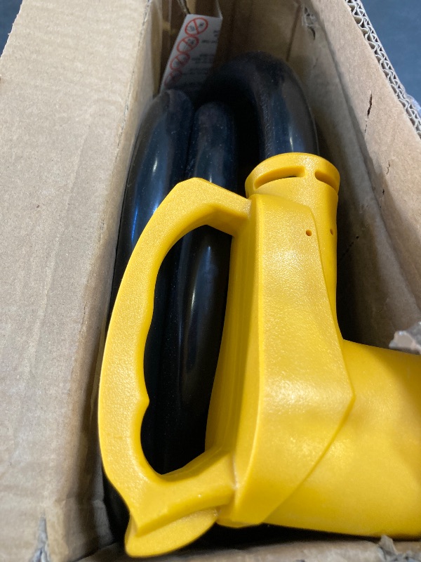 Photo 1 of PlugSaf NEMA 14-50P/14-50R 10 FT 50 Amp RV/EV Extension Cord Outdoor with Grip Handle, 4 Prong Flexible Heavy Duty STW RV Power Cord Waterproof, 50A 125/250V 6250/12500W, Black-Yellow, ETL Listed