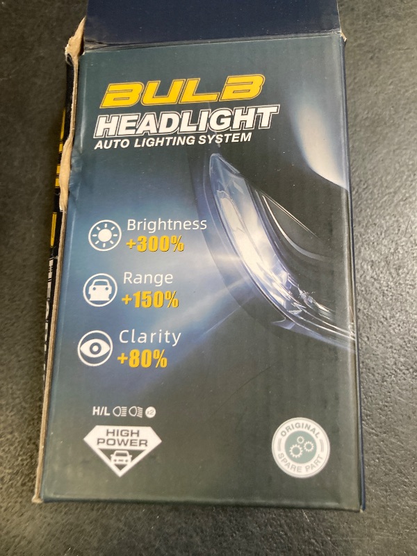 Photo 1 of Luminavexel Automotive Front Light Bulbs, H7 and H11 Front Light Combo, 6000K with Built-in Fan for Elantra 2014 2015 2016 (with Projector) 2017 2018, High and Low Beam, 12-24V, 4-Pack