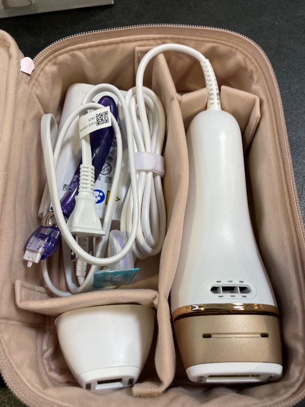 Photo 1 of **USED, UNABLE TO TEST** Braun IPL, Silk·Expert Pro 5, IPL Hair Removal for Women and Men, Permanent Laser Hair Reduction At-Home, 2 Heads, Pouch, IPL5137