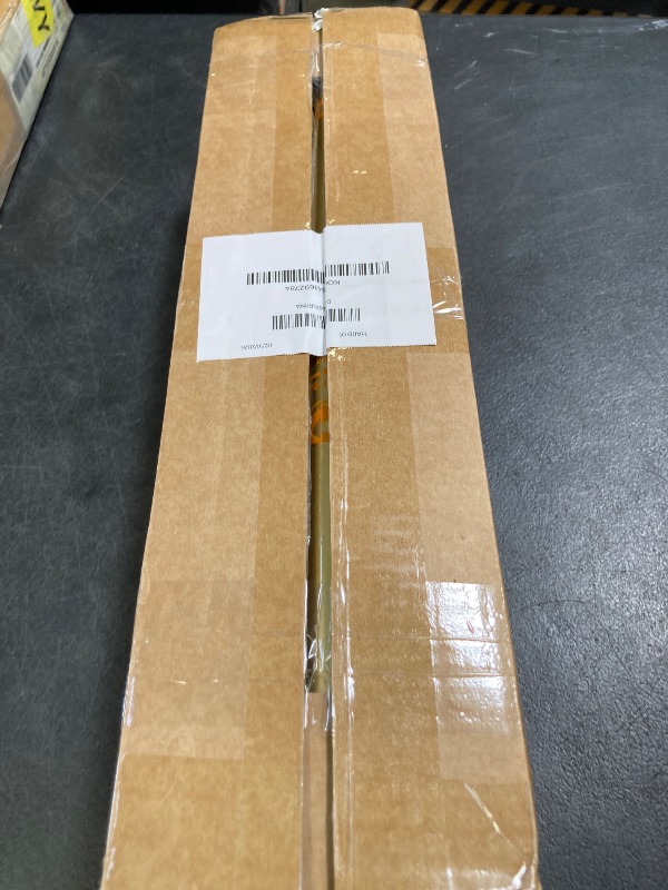 Photo 1 of YaFex 2 Pack Heavy Duty Curtain Rods 32-120 Inch, 1 Inch Adjustable Gold Curtain Rod for Windows, Long Window Treatment Rods Set with Aluminium Finials, Modern Design