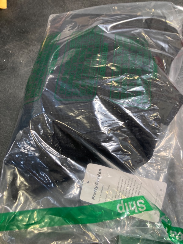 Photo 1 of PRETTYGARDEN Womens Spring Elegant Long Lantern Sleeve Short Dress Wedding Guest Crewneck Tie Waist Knit Cocktail Dresses (Black,Medium)