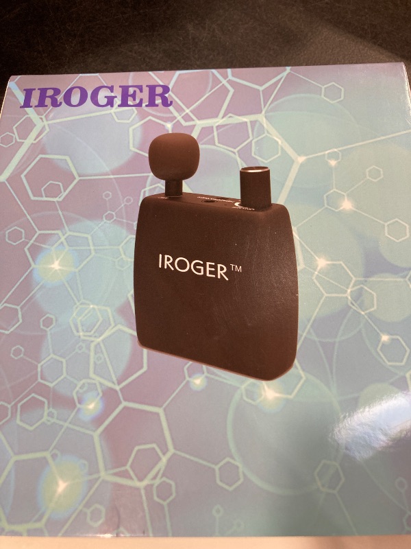 Photo 1 of IROGER Hearing Amplifier Rechargeable Hearing Device with Standard Headphone Personal Sound Amplifier PSAP for Ears,Seniors,Directional Microphone