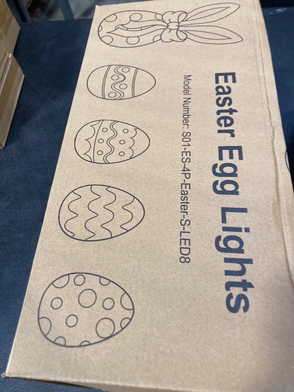 Photo 1 of 4 Pack Solar Easter Egg Lights, Colorful Garden Swaying Firefly Light Outdoor Easter Lights Waterproof Solar Stake Light for Pathway Landscape Lawn Yard Porch Patio Spring Easter Decoration