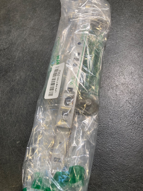 Photo 1 of UPGRADED W11259785 Dishwasher Upper Dishrack Slide Track Compatible with Whirlpool Maytag Kenmore Jenn-Air Kitchenaid Dishwasher Upper Rack Parts - Stainless Steel Dishwasher Upper Silde Track Left