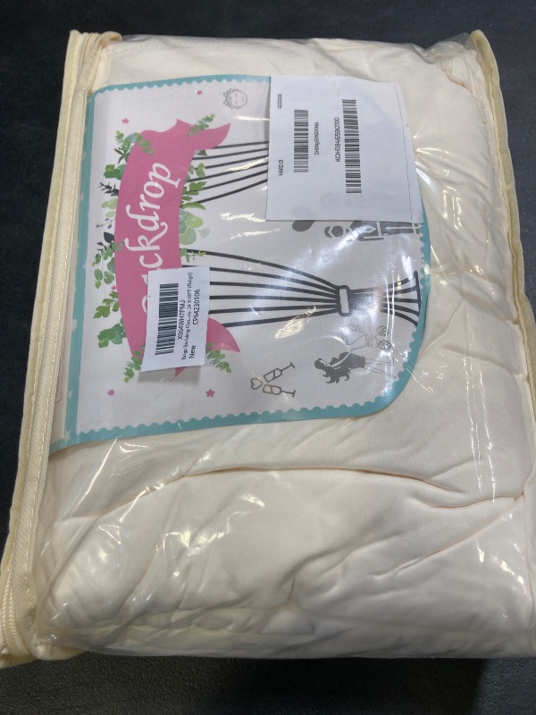 Photo 1 of Beige Backdrop Curtains-Wrinkle-Free Polyester Photography Drapes Party Curtain Background for Baby Shower Wedding Decorations- 24 X10FT (Beige)