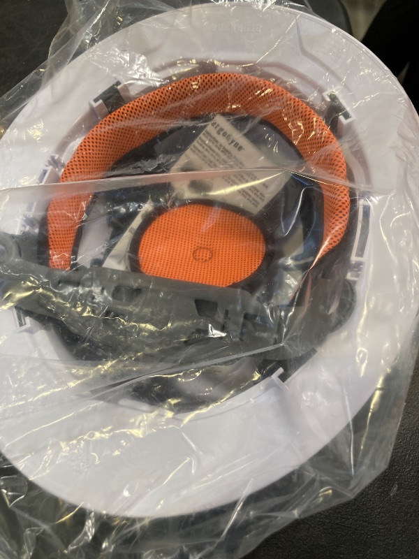 Photo 1 of Ergodyne - 60156 Vented Hard Hat with Light, Full Brim Style, Ratchet Suspension, Class C, Skullerz 8973LED, White