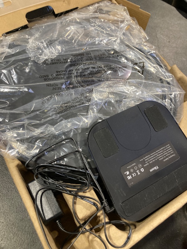 Photo 1 of * MISSING REMOTE * Tikom Robot Vacuum and Mop Combo, 5000Pa Robotic Vacuum Cleaner, 150 Min Max, App & Remote Control, Ideal for Hard Floor, Carpet, Pet Hair, Self-Charge(G8000 Max)