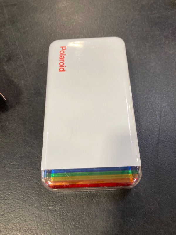 Photo 1 of Polaroid Hi-Print - 2nd Generation Bluetooth Connected 2x3 Pocket Photo Dye-Sub Printer - White Printer Only (9128)